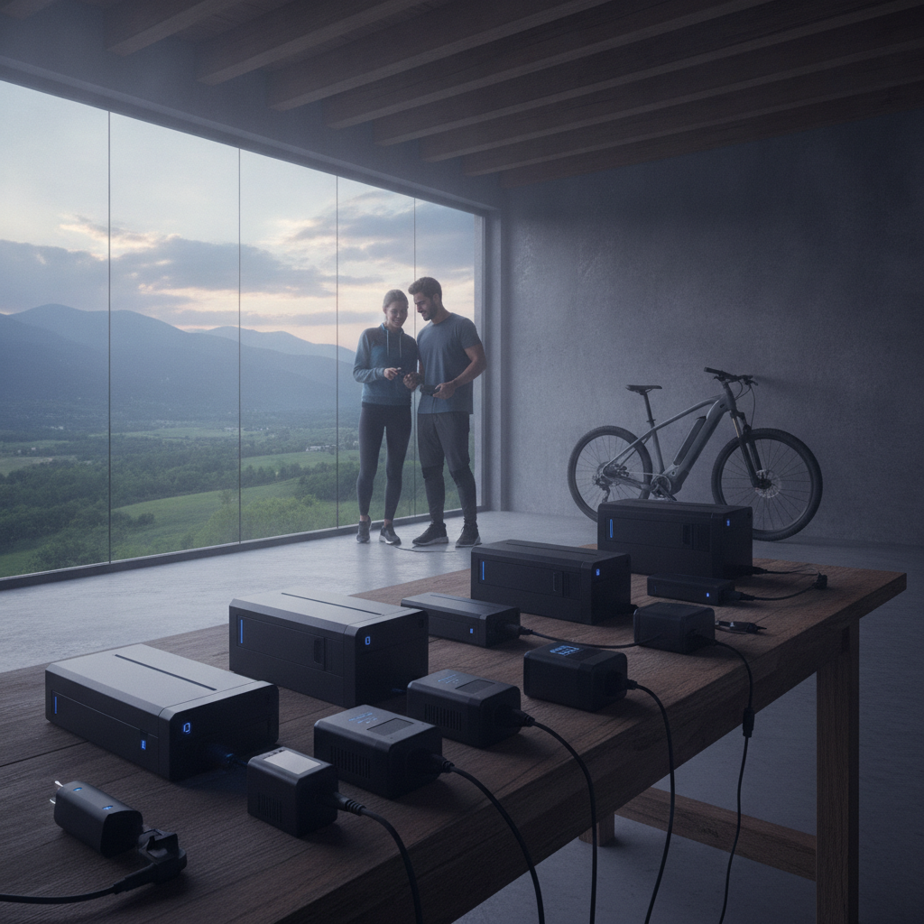 Electric Bike Batteries & Chargers