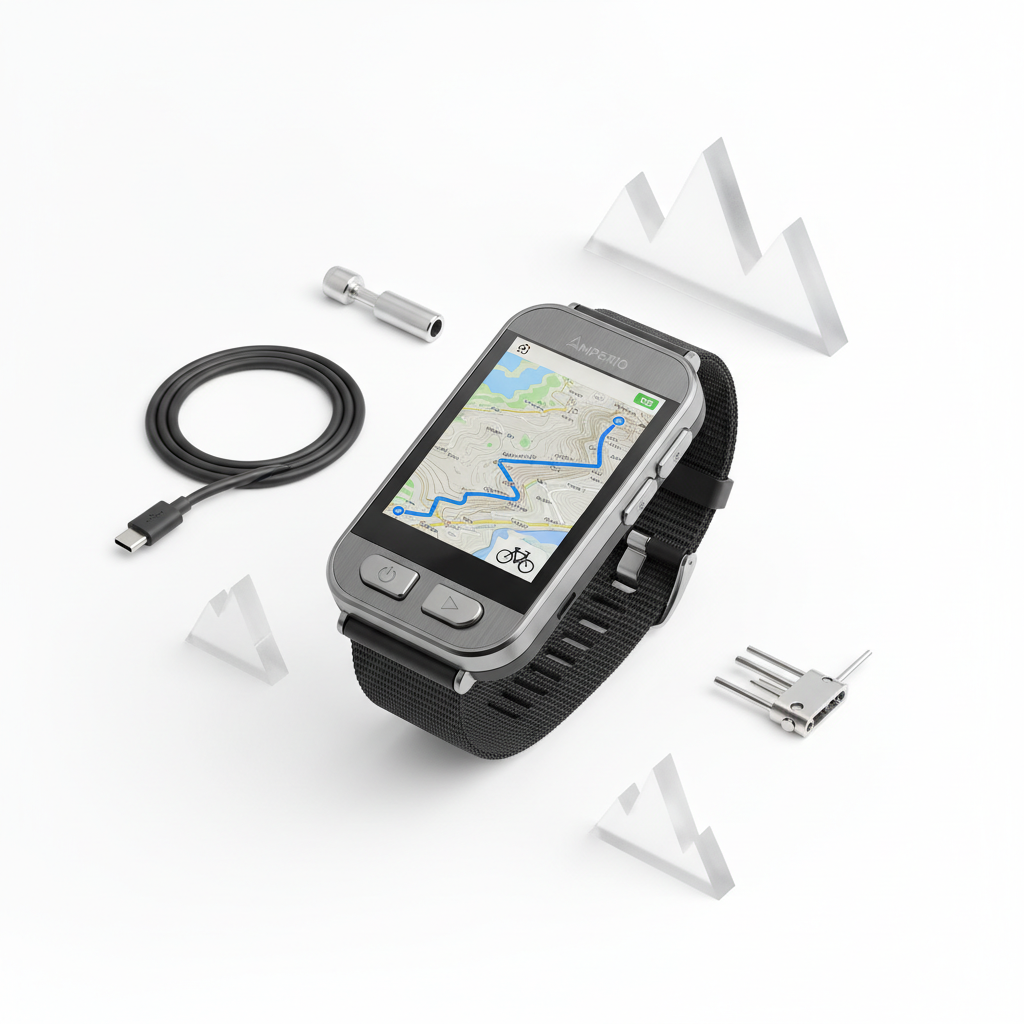 Amperio 'Pathfinder' Pro GPS Cycle Computer